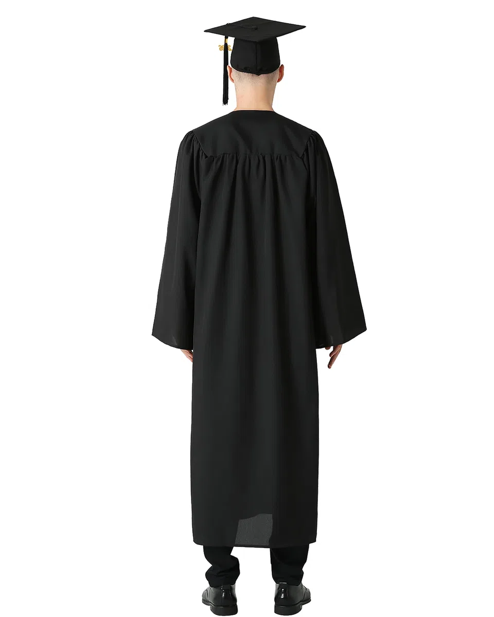 GraduationMall 2026 Toga Laurea Toga e Tocco Cappello Laurea Uomo Donna Nappa Cerimonia Universitaria Unisex 12 Colori