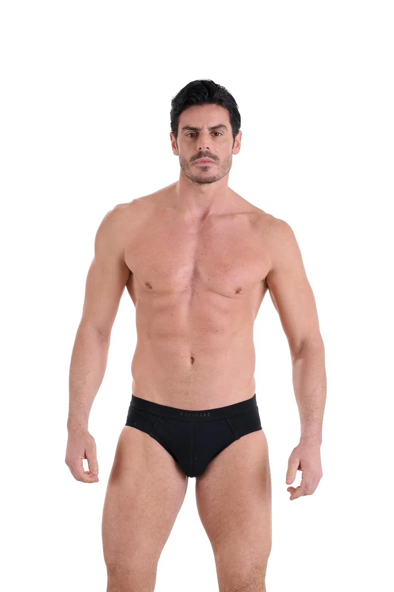Navigare Slip Uomo – Pack da 6 – Jersey Cotone Elasticizzato – Nuova Collezione 2025 – Bianco/Nero/Assortiti Slip Uomo (Pacco da 6)
