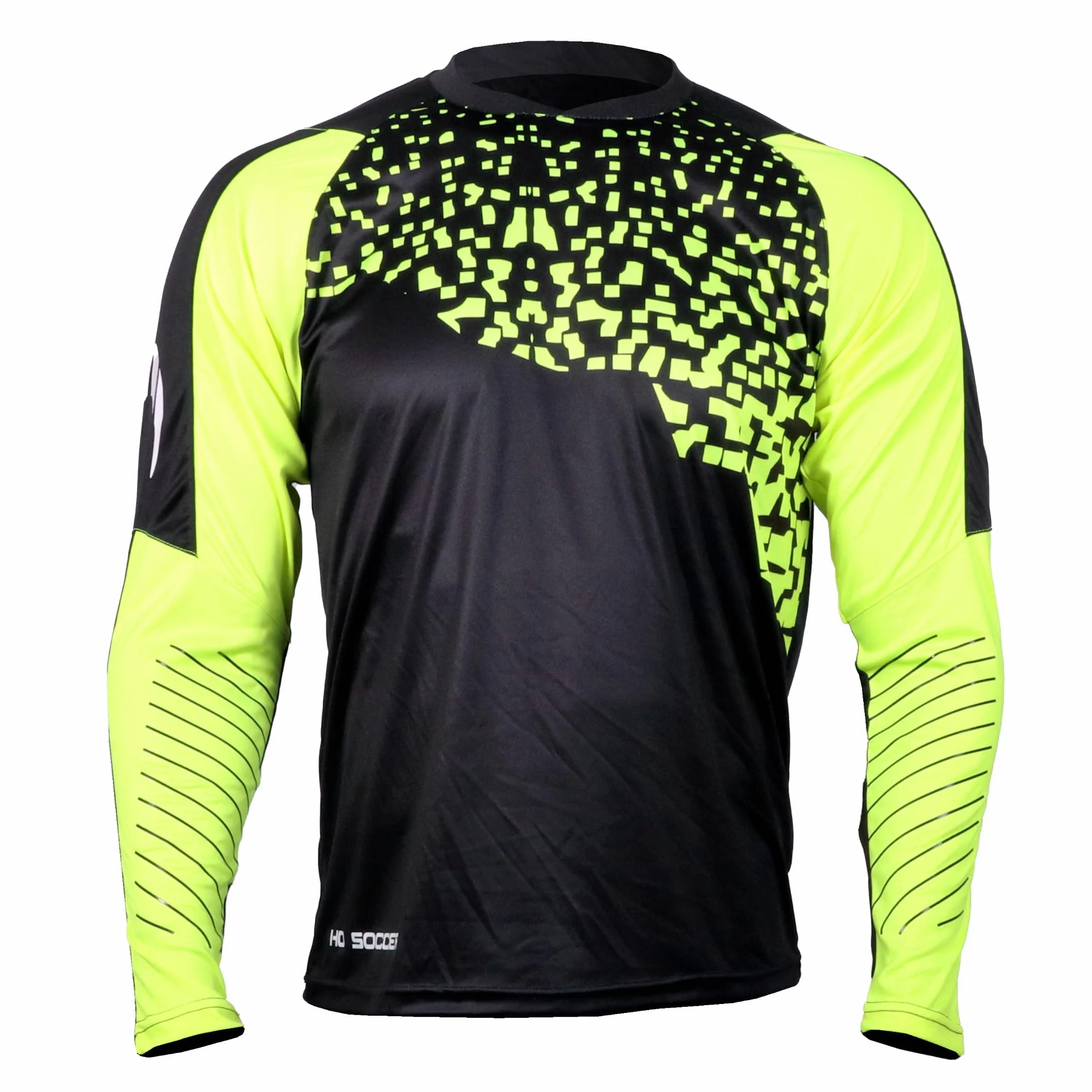 Ho Soccer Camiseta Kontrol Black/Lime Canottiera Unisex - Adulto