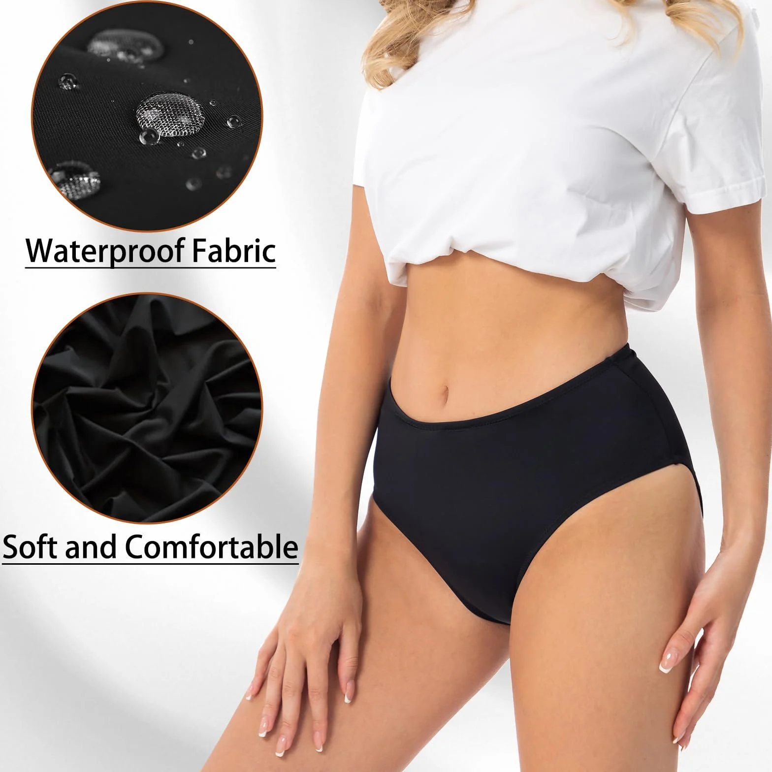 Periodi pantaloni per il nuoto, periodi Costumi da bagno per il nuoto, periodi bikini pantaloni adolescenti, bikini periodi costumi da bagno