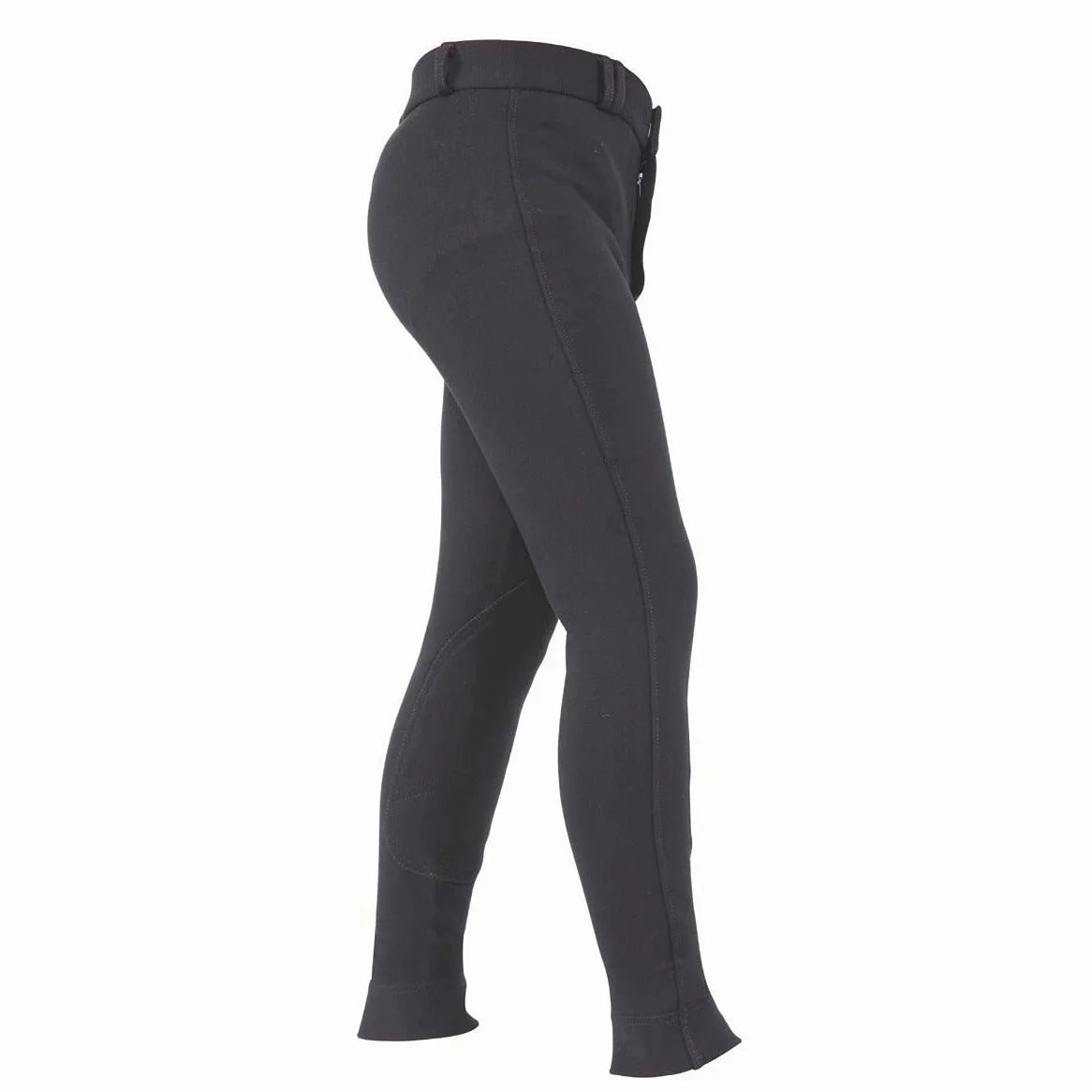 Wessex Shires - Pantaloni da equitazione in nero, 13/14 anni, colore: Nero