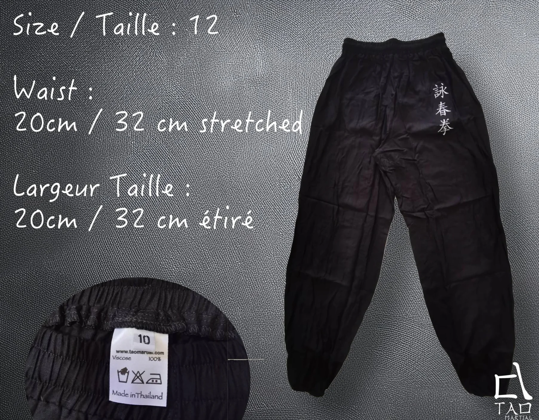 Pantaloni Kung Fu da bambino stile Tai Chi e Wing Chun Kimono leggeri e larghi