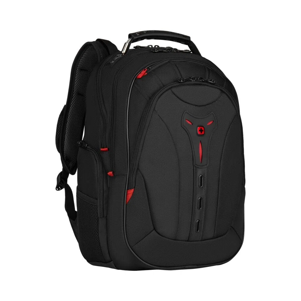 WENGER Zaino Porta PC Pegasus Deluxe, Notebook 14”-16”, Tablet 10”, 25 l, Uomo Donna, Ufficio Università Scuola Viaggi, Nero, 606492