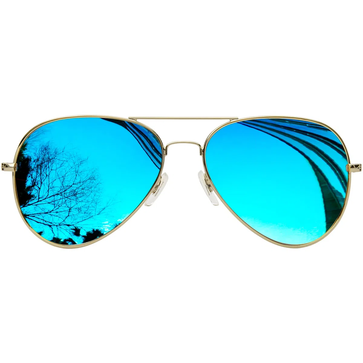 KANASTAL Occhiali da Sole Goccia Uomo Donna Polarizzati con Protezione UV400 Metallo Vintage Retrò Montatura Grande Metal Sunglasses