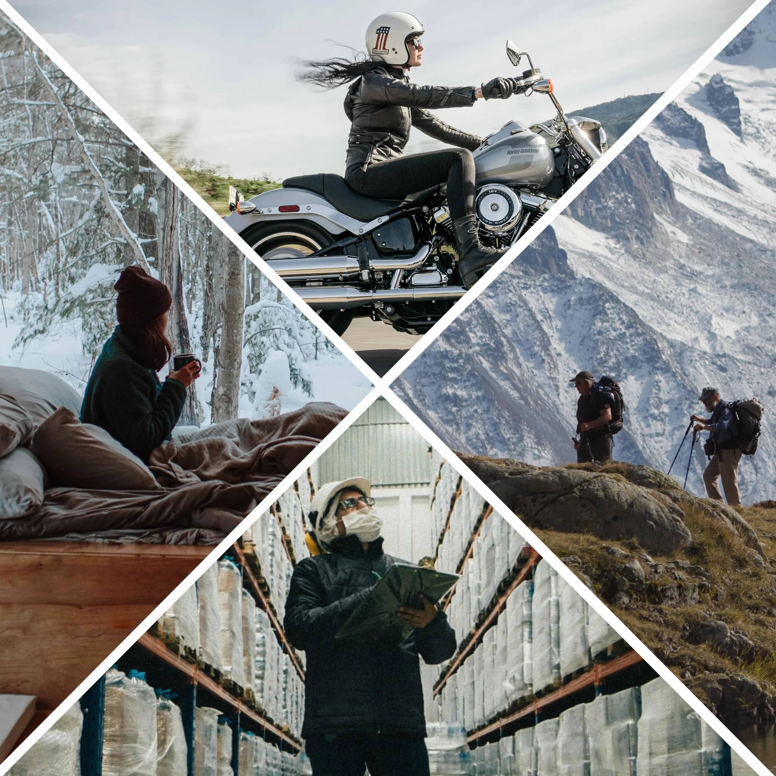 Risalti Pantaloni Termici Uomo Donna Extreme Unisex - Leggins Termici Donna Invernali, Abbigliamento Termico Uomo - Tecnico Traspirante, Elasticizzato Senza Cuciture - Made in Italy