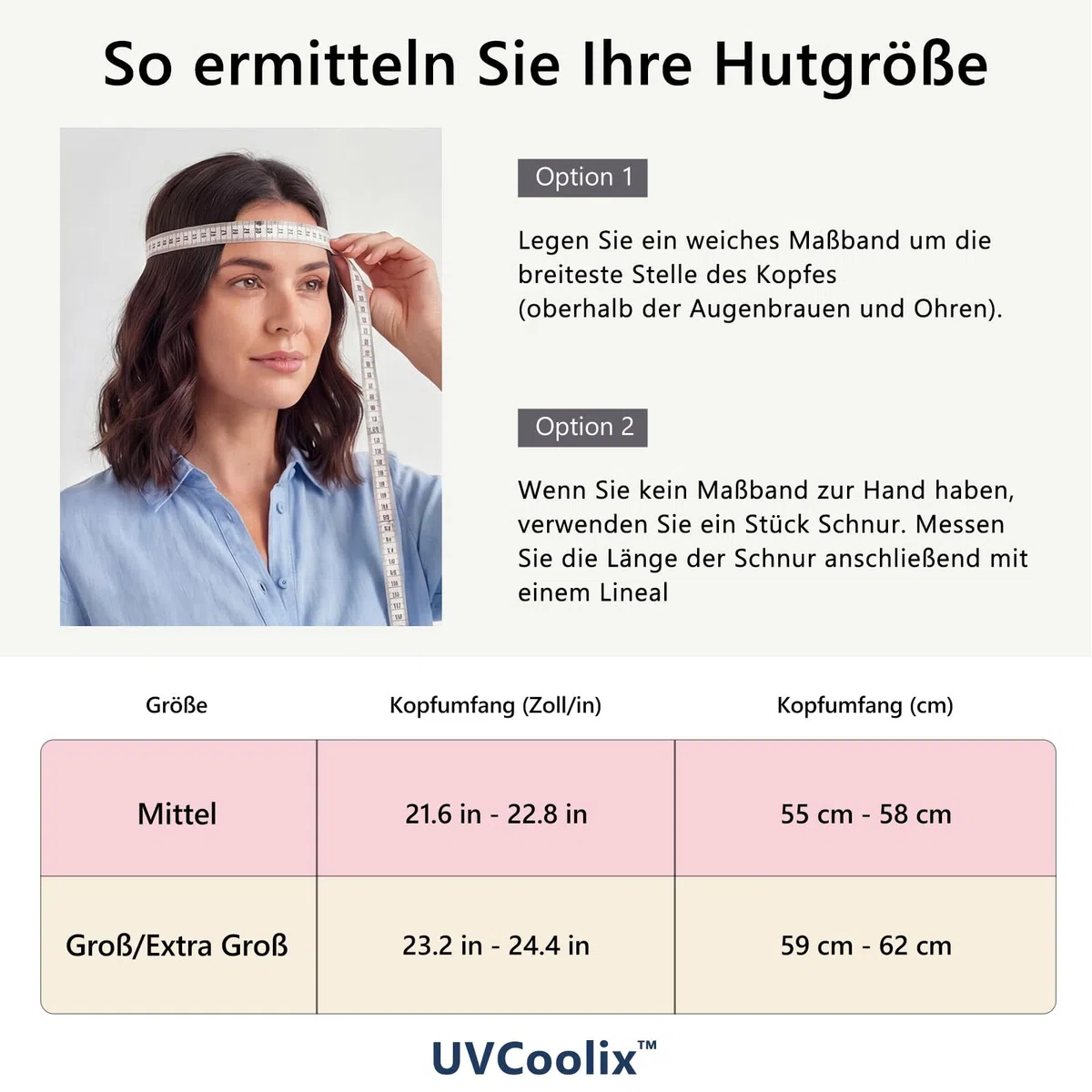 TOP-EX UVCoolix™ - Cappello da sole rinfrescante da donna con coda di cavallo, UPF 50, tesa larga, cappello da pescatore per protezione UV, impermeabile, cappello a secchiello con sottogola