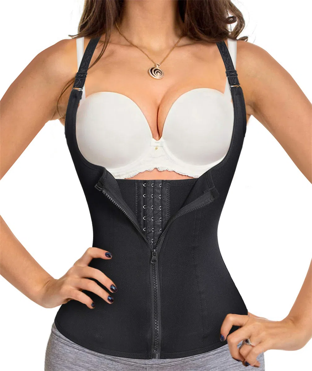 Donna Corsetto Vita Dimagrante Body Modellante Cintura Intimo Shaper Training Vestiti Shapewear Contenitivo Snellente
