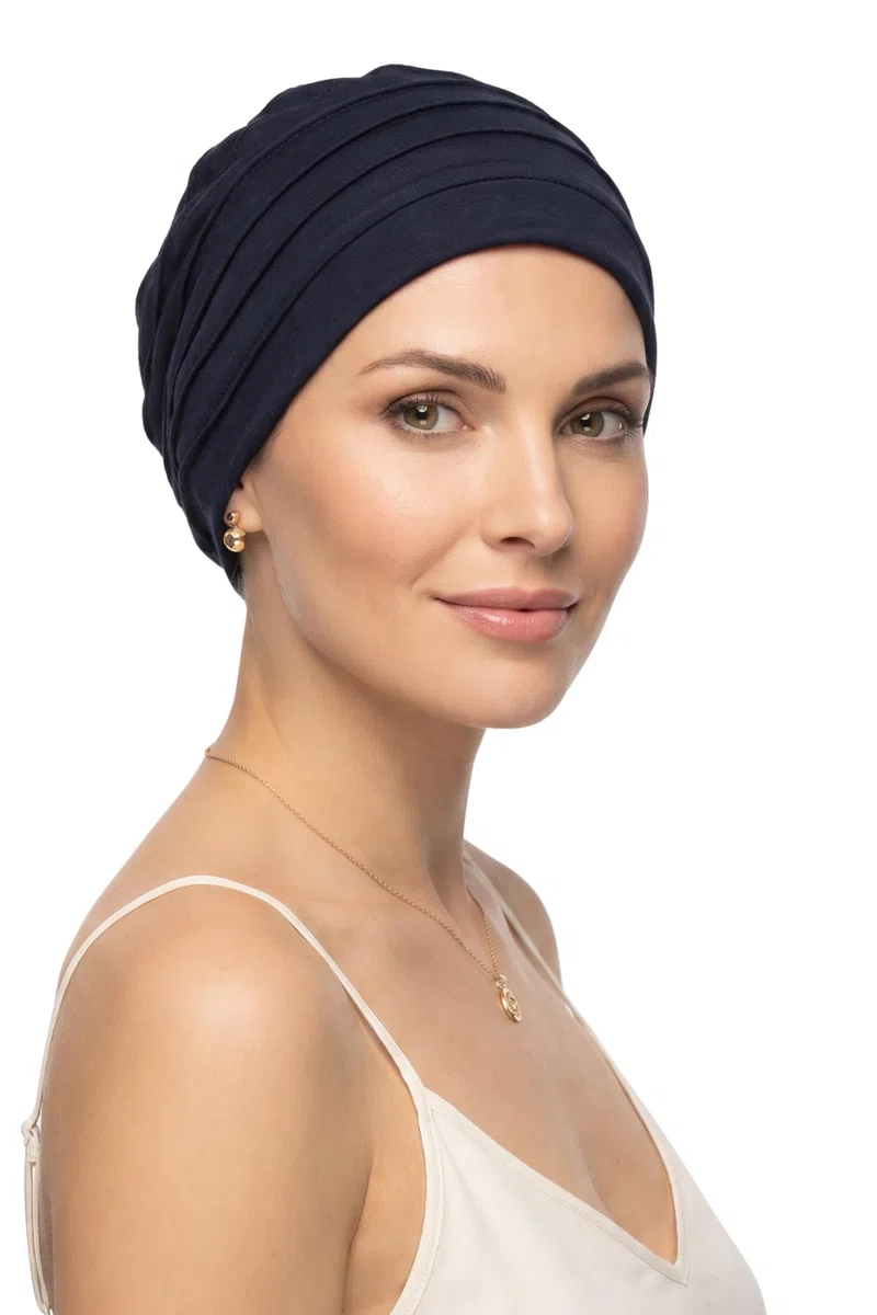Deresina Harmony Turbante Bambù Volume – Copricapo Chemioterapia Donna | Pre-Modellato, Copertura Totale, Antiscivolo per Perdita Capelli & Alopecia