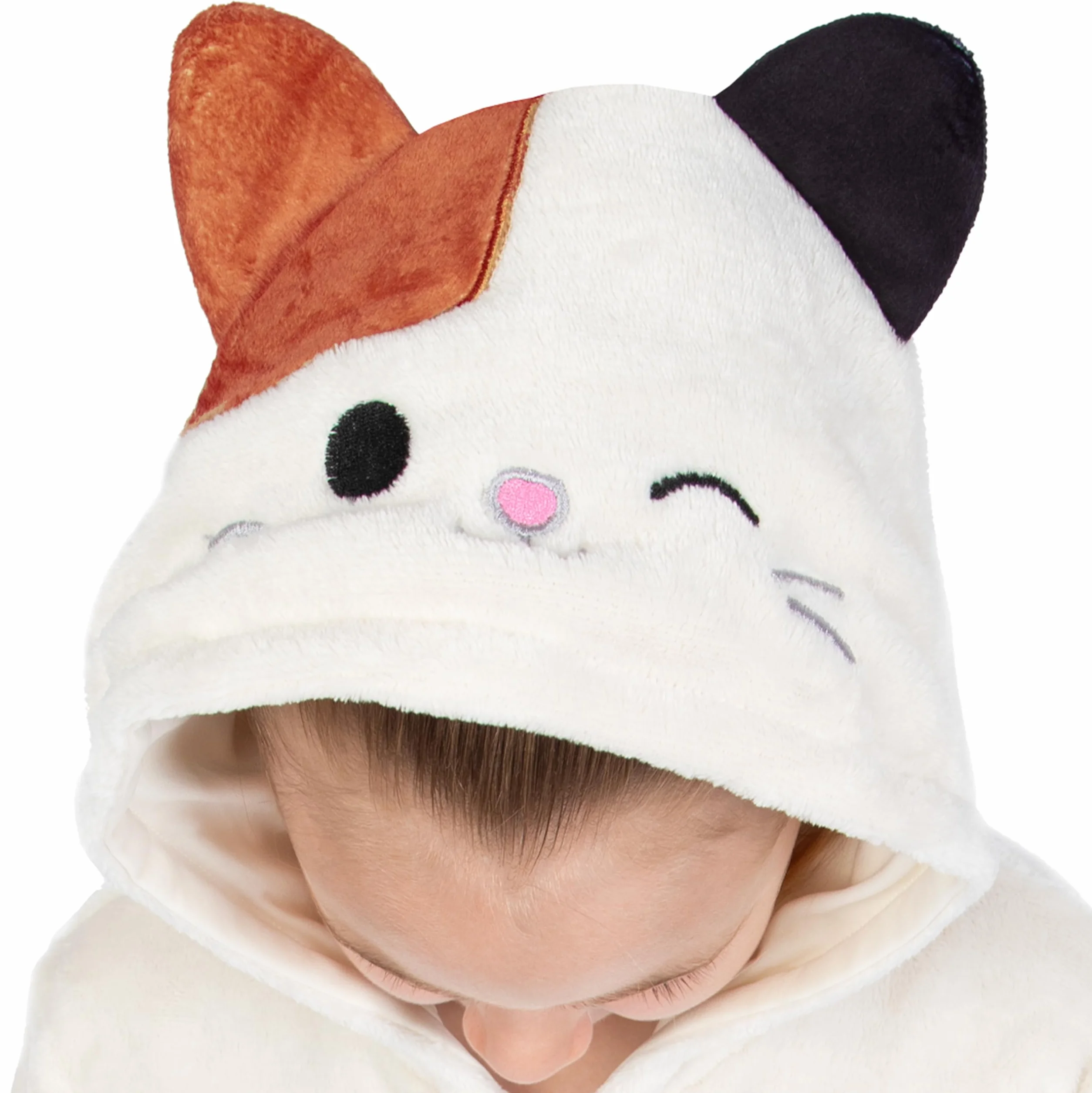 Squishmallows Gatto Pigiama Intero Bambina | Pigiama Pile | Pigiamone Bambina | 5 E 13 Anni