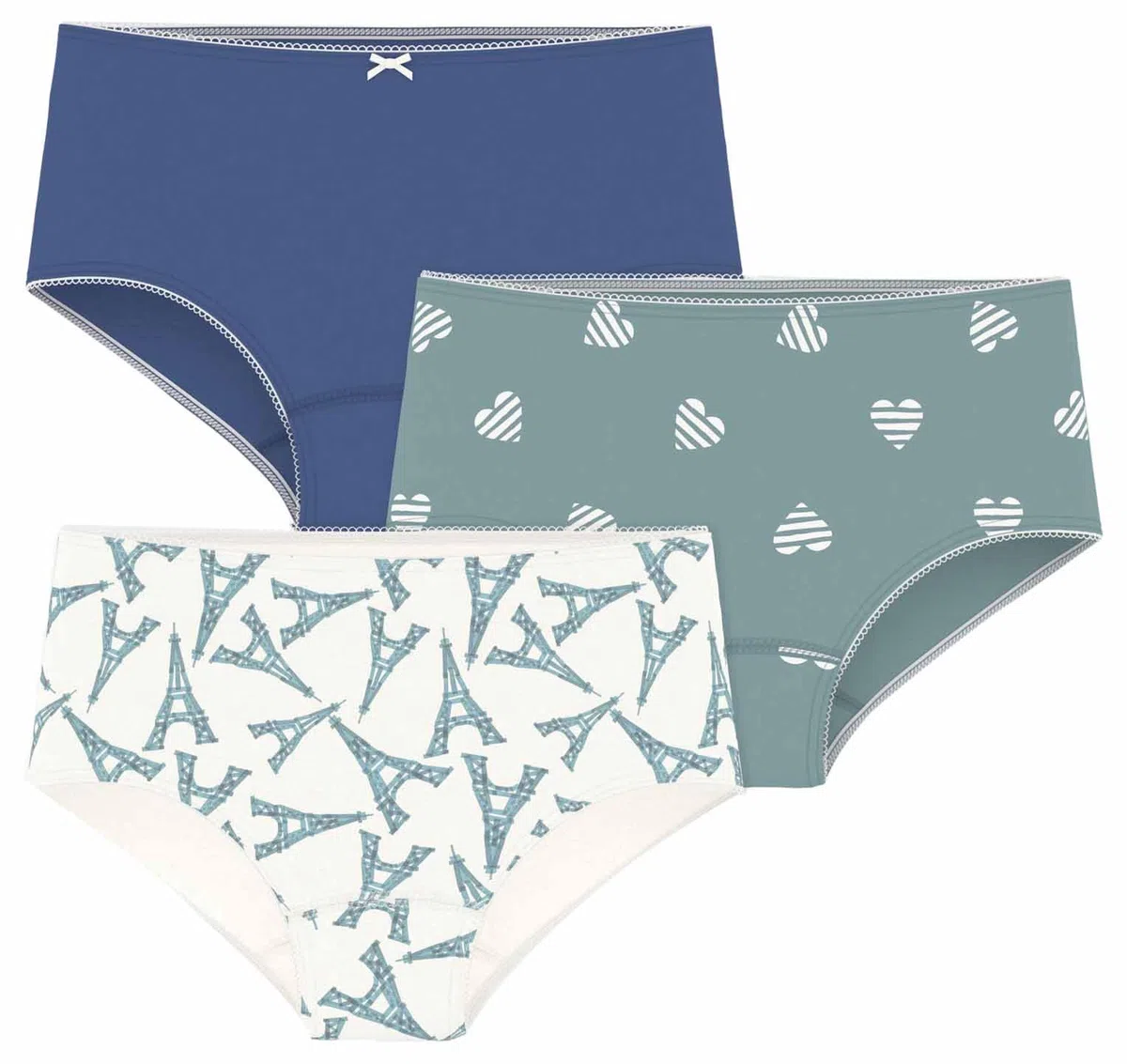 Petit Bateau Biancheria Intima Giorno Bambine e Ragazze