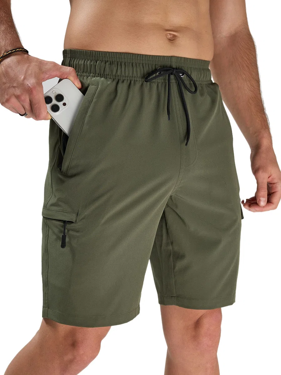 Arcweg Pantaloncini Uomo per Nuoto e Tempo Libero: Asciugatura Rapida, Tasca con Zip e Design Sportivo S-XXL