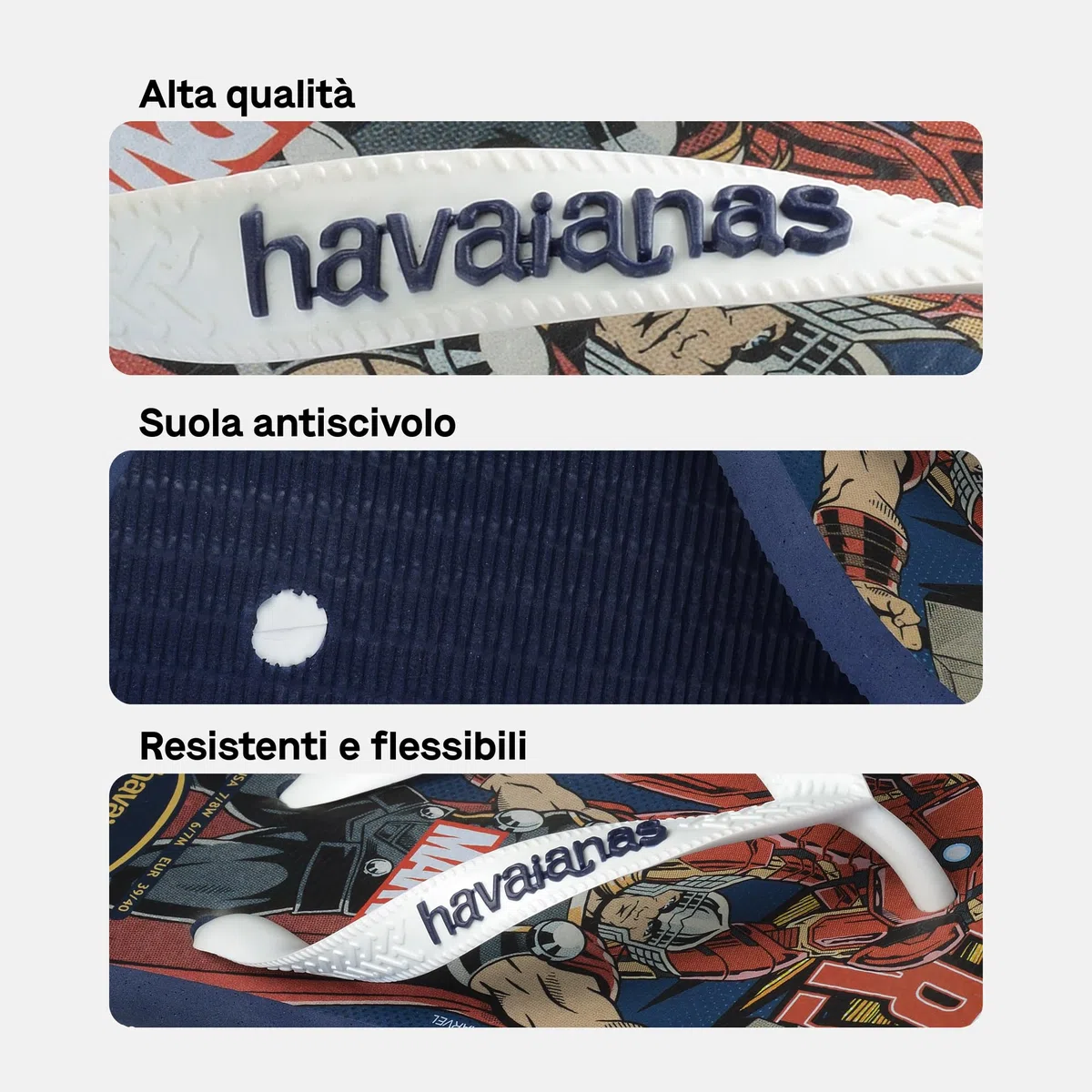 Havaianas Top Marvel Classics Unisex Adulto Infradito