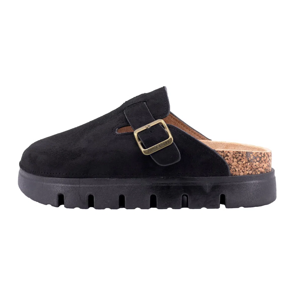 JOMIX Sabot Donna Invernali Ciabatte Chiuse in Pelle Scamosciata Pantofole Eleganti
