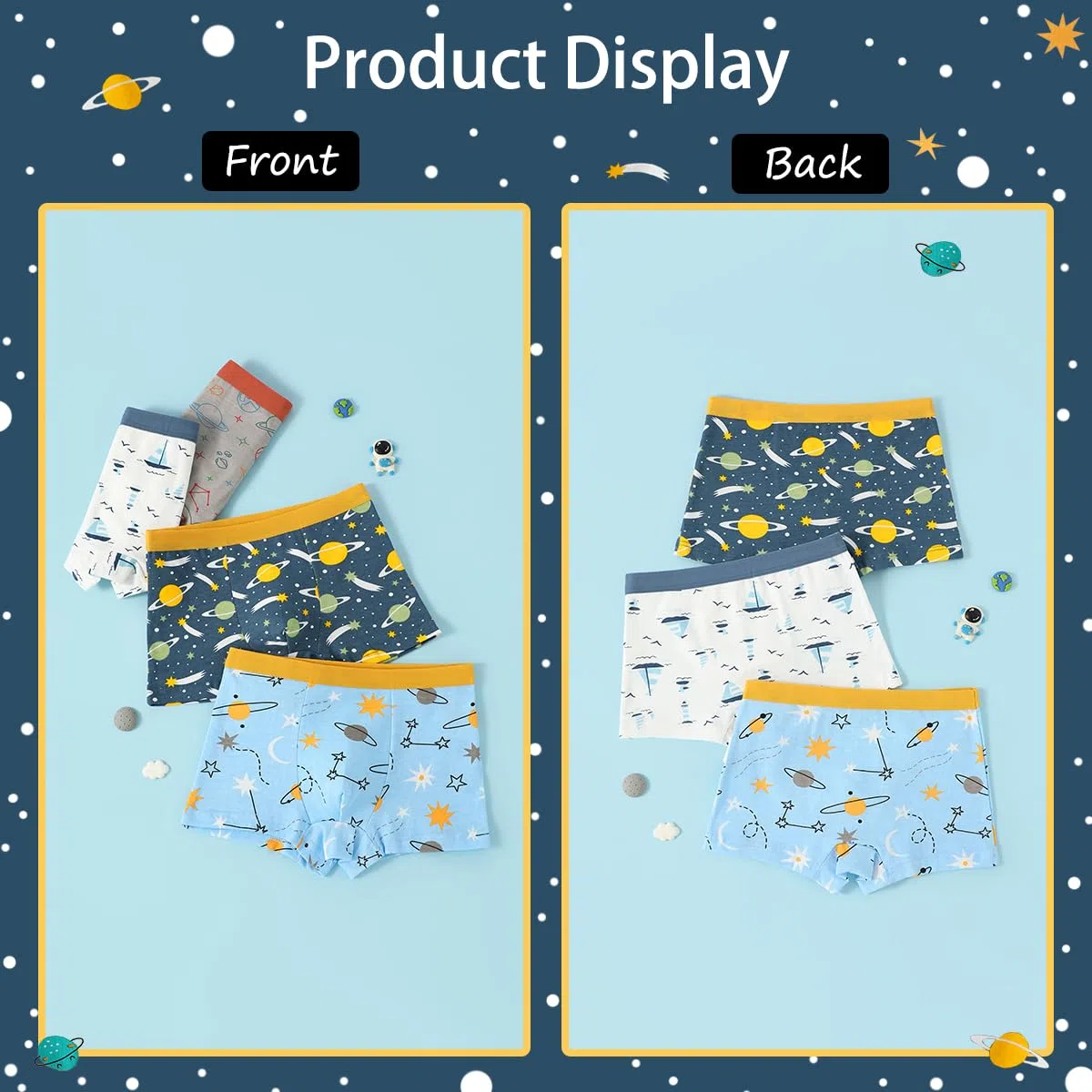 12 Pack Dinosauro Cartoon Boys Boxer per 2-12 Anni Baby Kids Underwear Toddler Boyshort Mutandine morbide