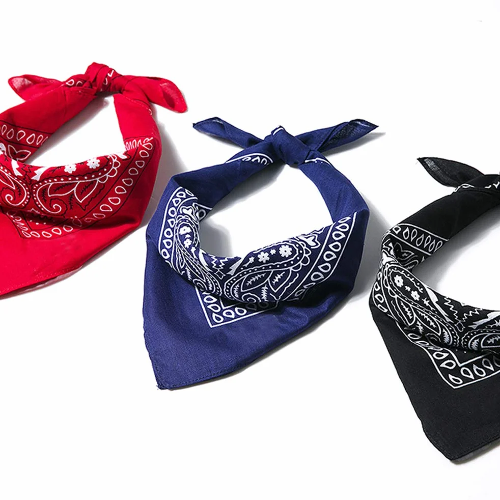 BUYGOO Bandana per Capelli 20PZ Bandane Multicolori per Cappelli Bandana Multiuso per Collo, Testa, Sciarpa Fazzoletti da Taschino Fibra Poliestere Disegno Paisley Unisex Multicolore Turbante Hip Hop