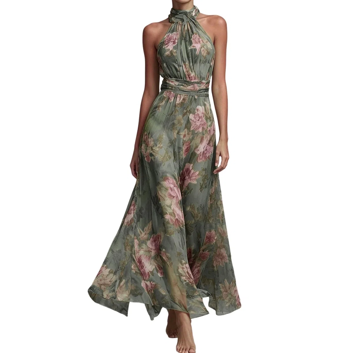 Abito da Sera da Donna - 2026 Lungo Spalle Scoperte da Cocktail Motivo Floreale Vestito Linea Ad a Abito in Tulle Elegante per Matrimonio Maxi Abito da Ballo Abito da Ballo Abito da Ballo da Donna