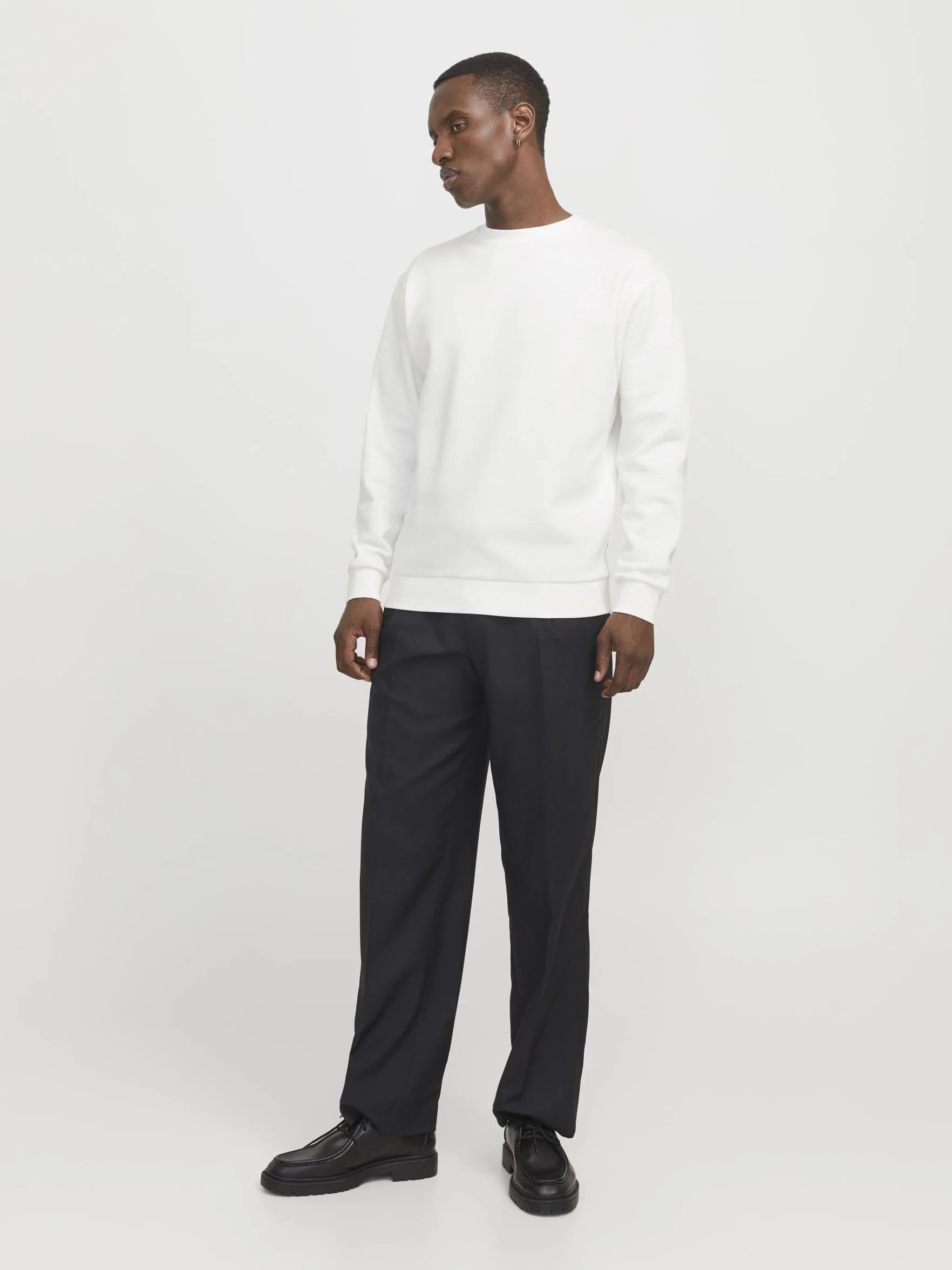 JACK & JONES Men's Jjebasic Sweat Crew Neck Noos Sweatshirt