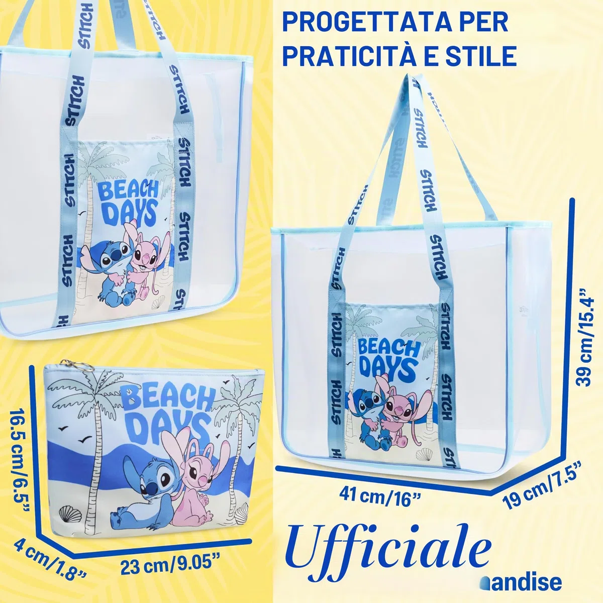 Get Trend Borsa Donna Borsone da Viaggio Ragazza Tote Bag con Piccola Custodia Borsa da Viaggio Palestra Borsa Mare con Zip