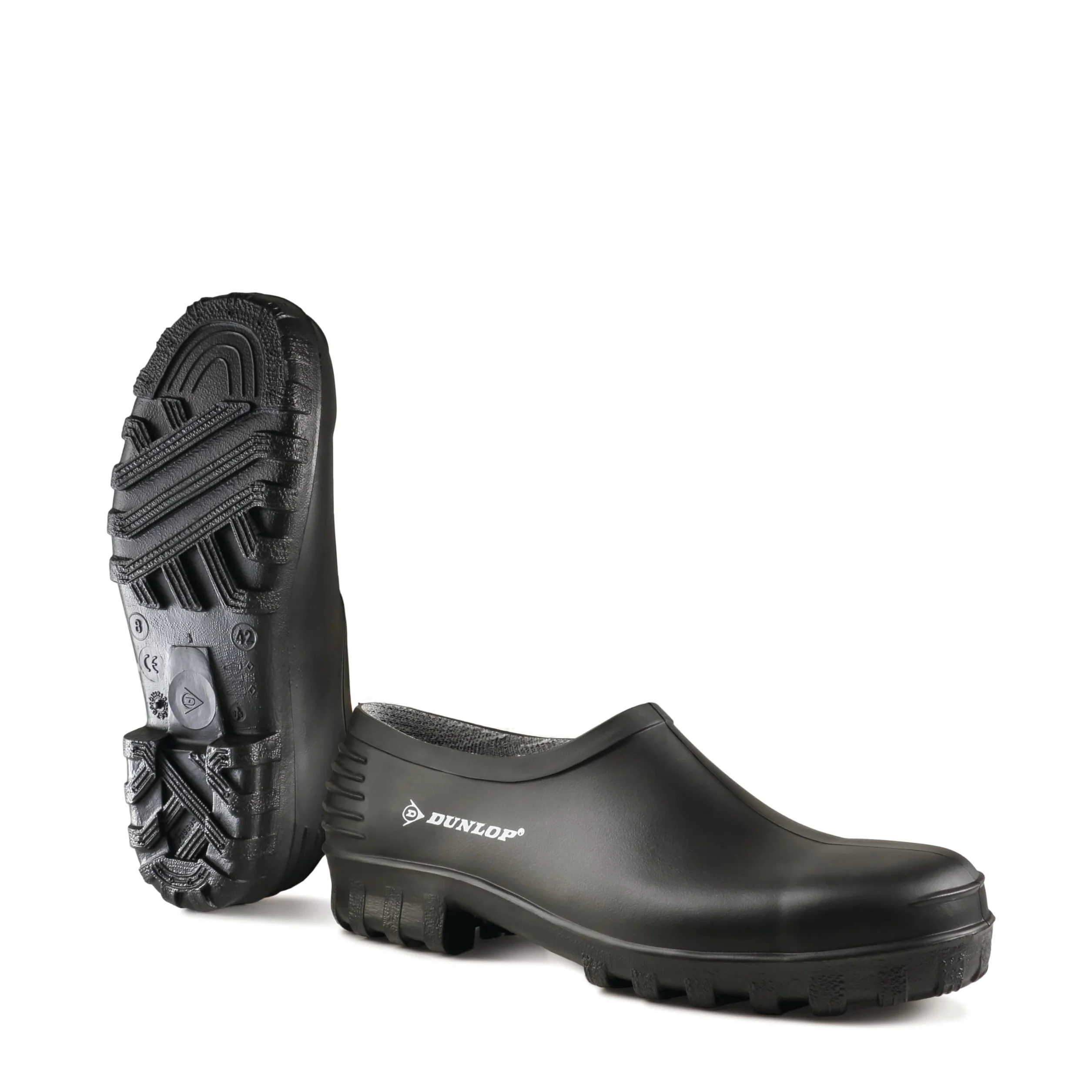 Dunlop - 814P PLASTIC KLOMP ZWART 44, Zoccoli, unisex