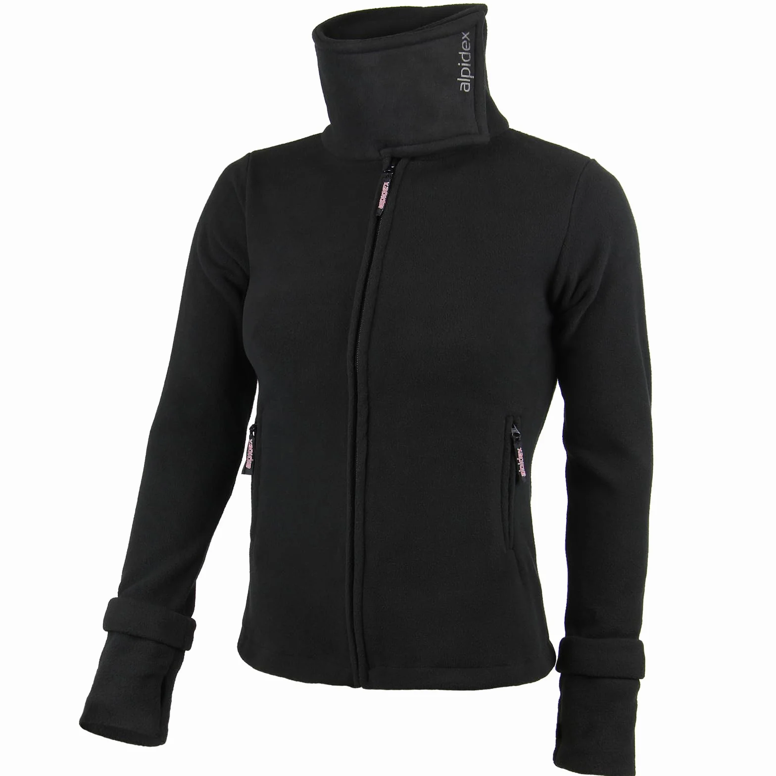 ALPIDEX Giacca Donna Pile Calda Morbido Full Zip Coletto Alto Antivento Felpa Outdoor Caldissima Invernale Termica Cerniera