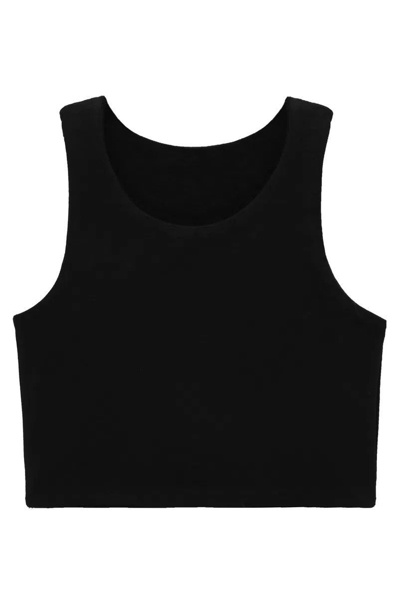 Lilax Basic Crop Tank Top T-Shirt Bambine e Ragazze