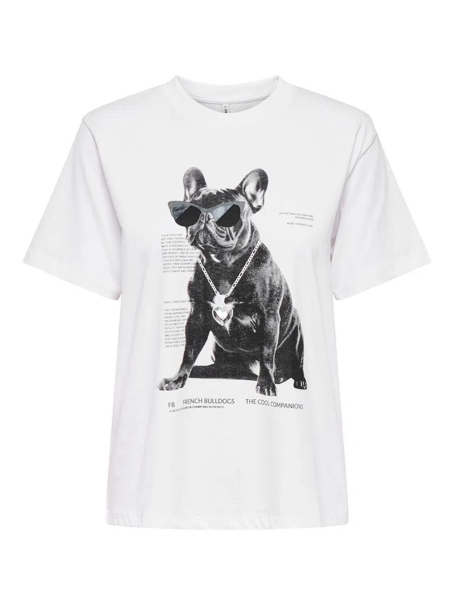 ONLY Onldonna Life S/S Cool Top Box Jrs Onldonna Life S/S Cool Top Box Jrs Donna (Pacco da 1)