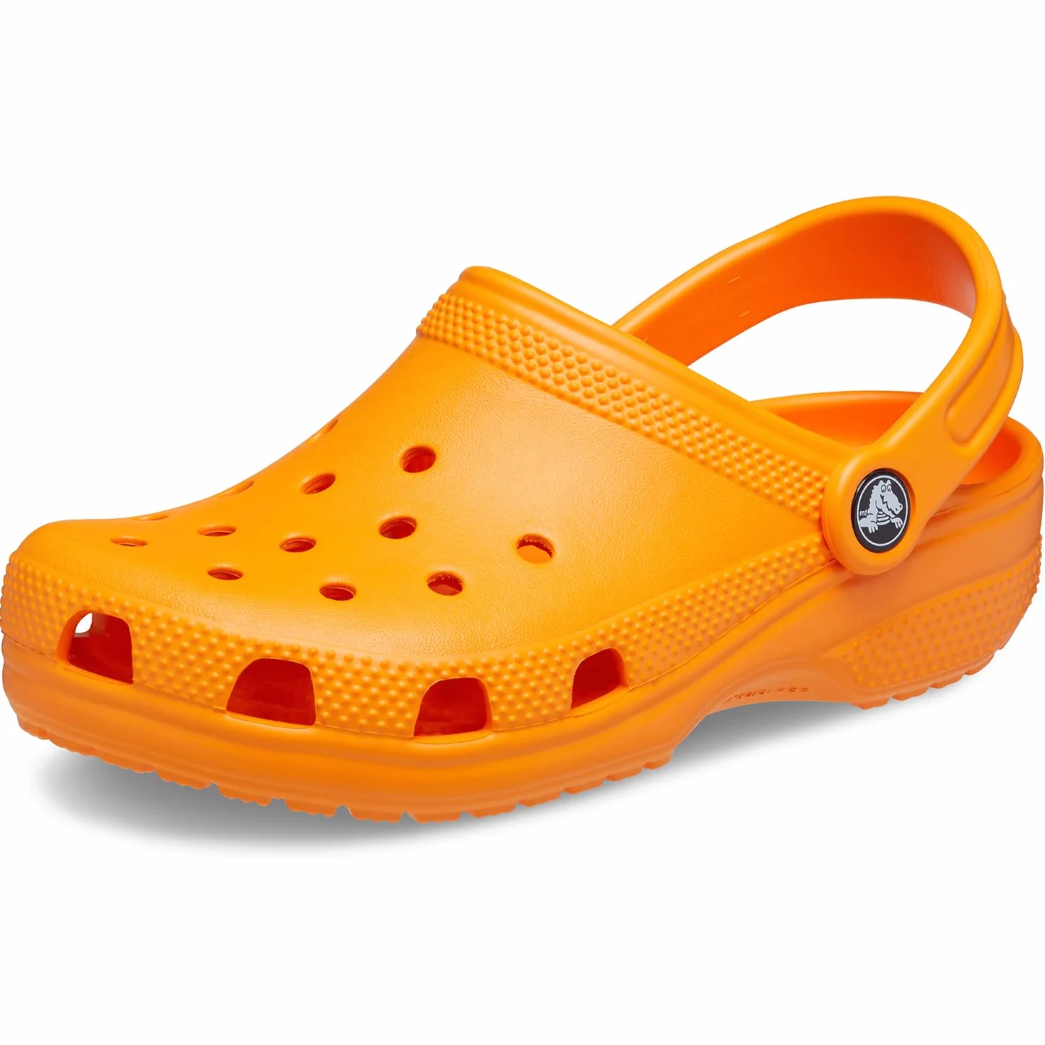Crocs Classic Clog T, Zoccoli Unisex - Bambini e ragazzi, Orange Zing, 23/24 EU