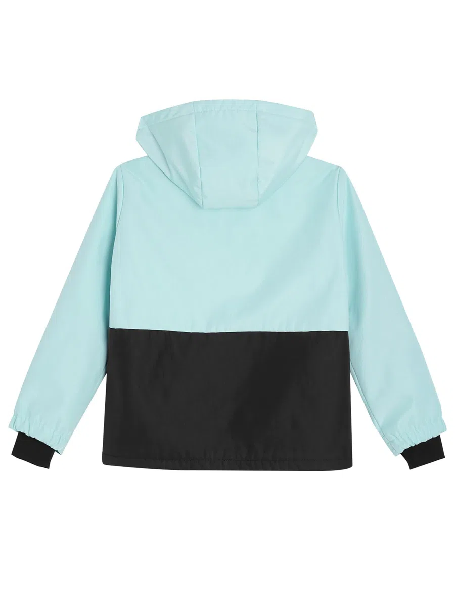 dPois Giacca Sci Bambina con Cappuccio Giacche da Neve Leggero Impermeabile Ski Jacket Cappotto da Trekking Montagna Outdoor Abbigliamento da Sci Snowboard Campeggio