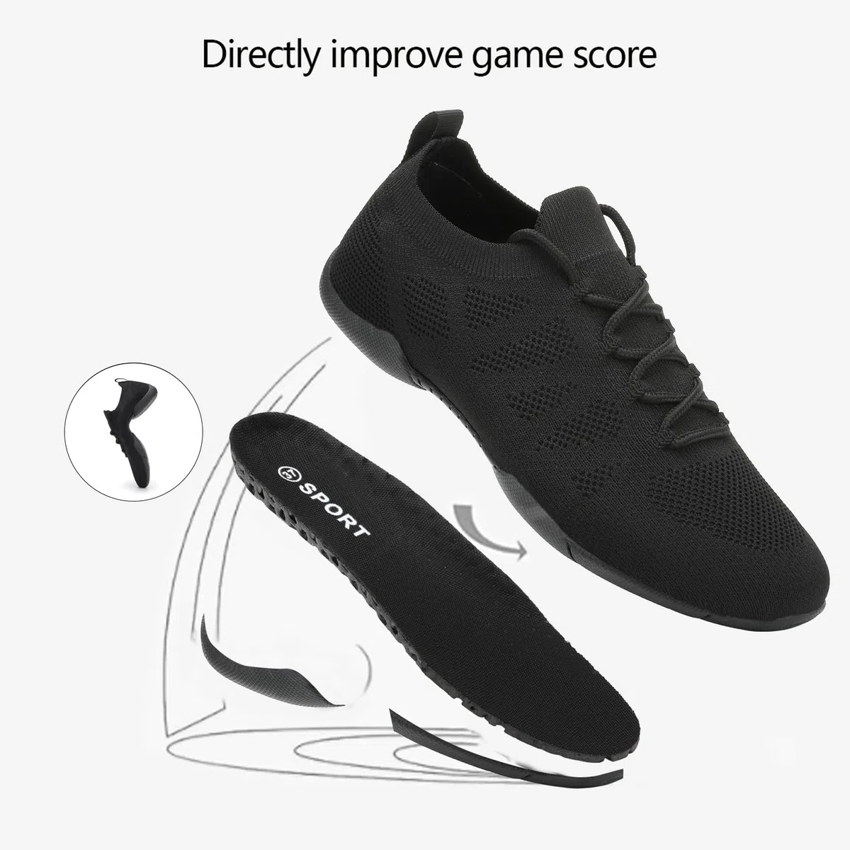 Scarpe da Cheerleader Donna Cheerleading Bambina Cheer Scarpe da Ballo Donna Ballo per Esterno Jazz Yoga Fitness Ginnastica Allenamento