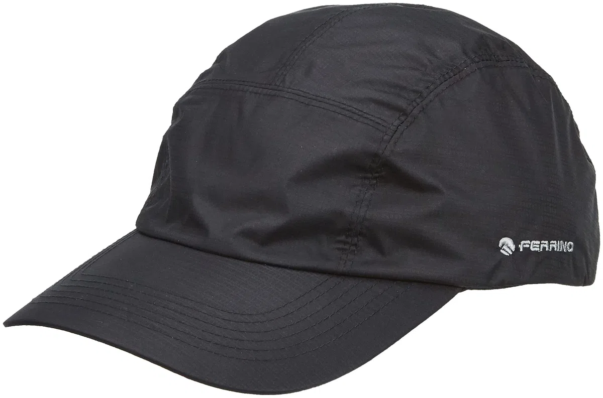 Ferrino Rain, Cappello con Visiera Unisex Nero, M