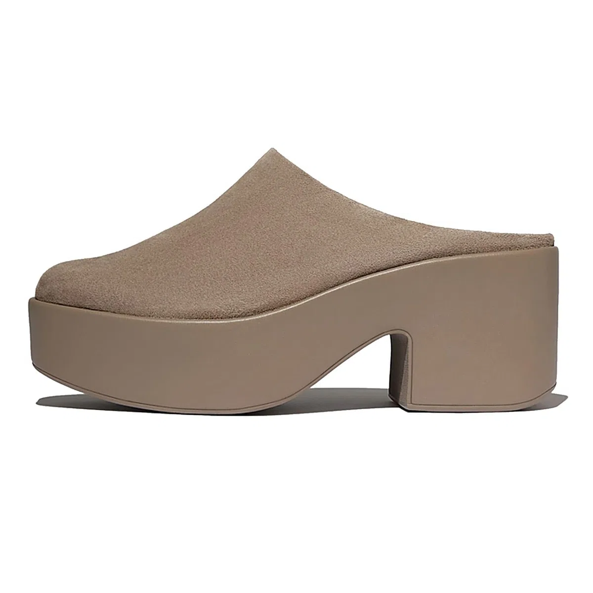 Fitflop Platfforms Suede Heeled Mules CiabatteDonna