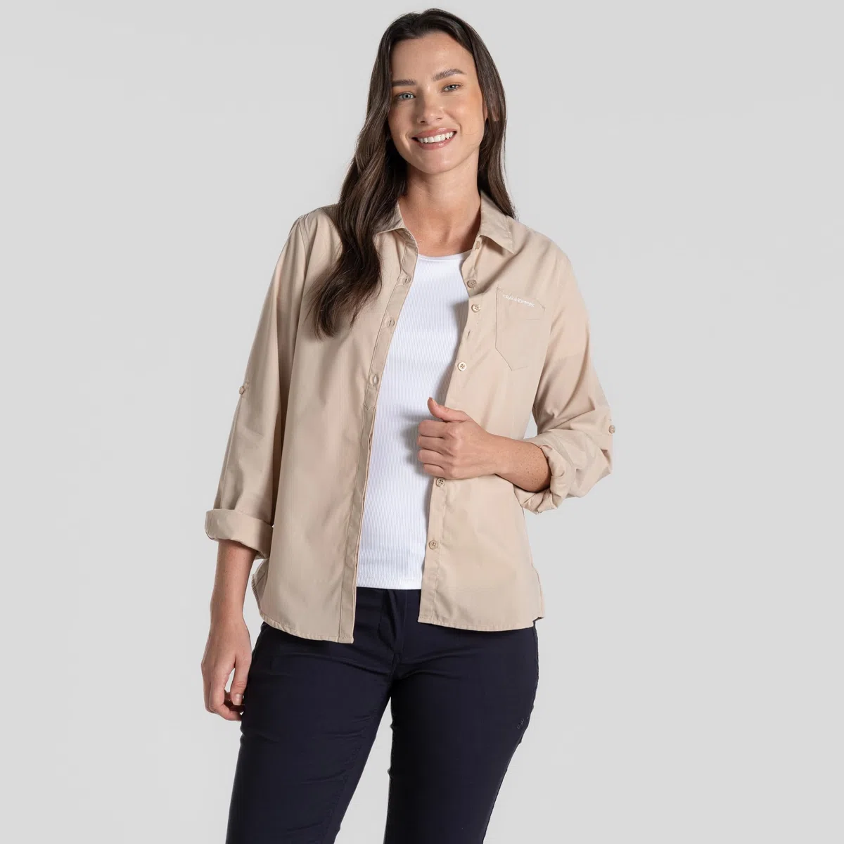 Craghoppers Kiwi Camicia A Maniche Lunghe Donna