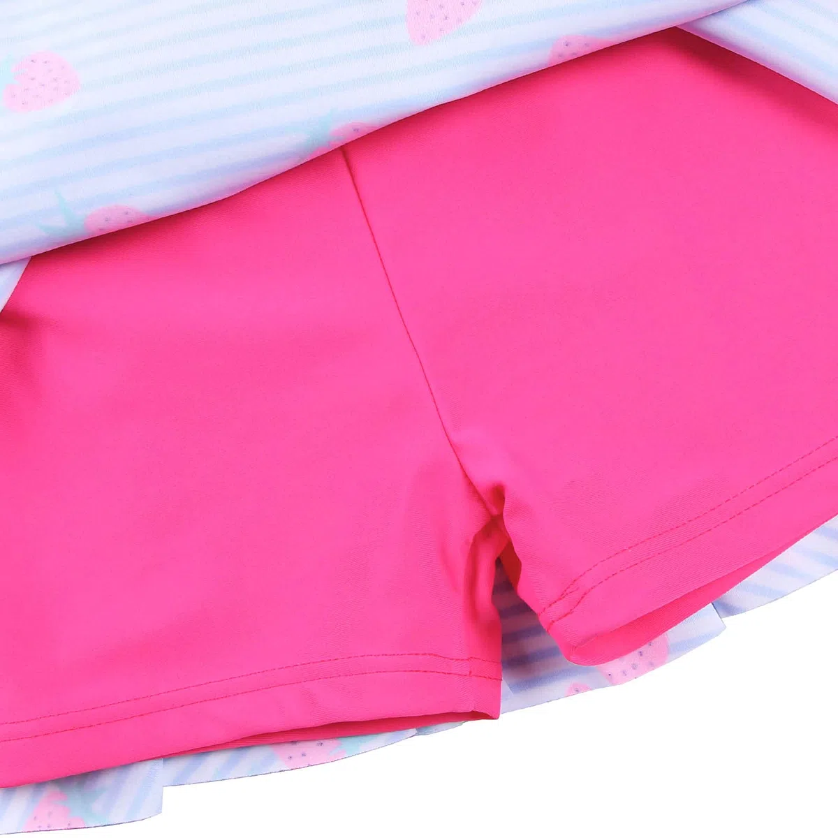 Costume da bagno da bambina, due pezzi, protezione UV, asciugatura rapida, UPF 50+, costume da bagno 3-12 anni