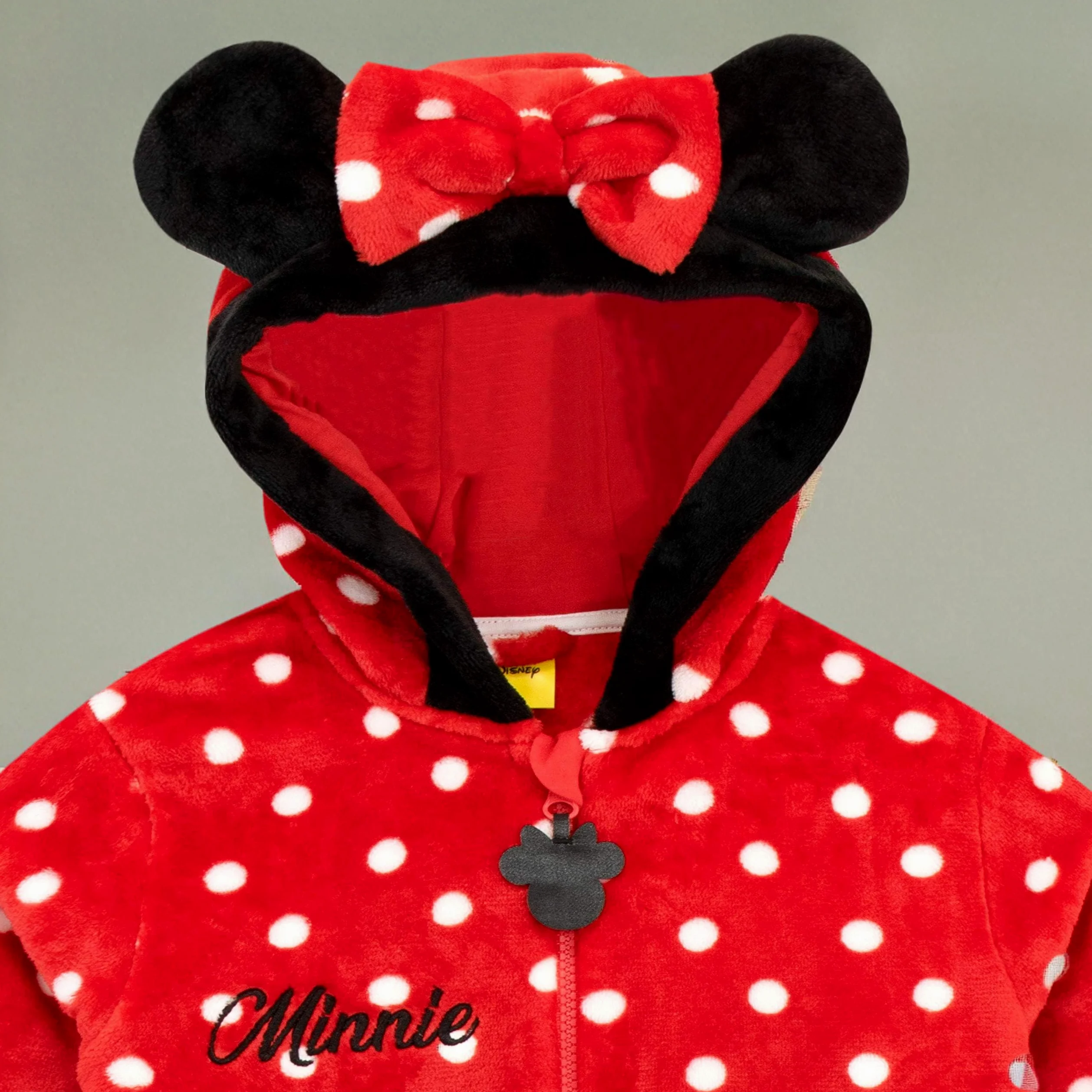 Disney Pigiami Interi a Maniche Lunghe per Ragazze Topolina Minnie Mouse