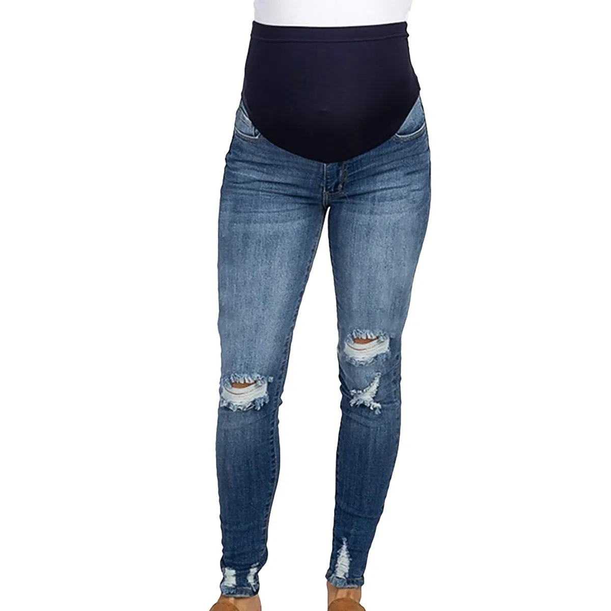 Jeans premaman da donna, jegging maternity, pantaloni premaman in denim, leggings per gravidanza, pantaloni skinny per gravidanza, maternità, jeans
