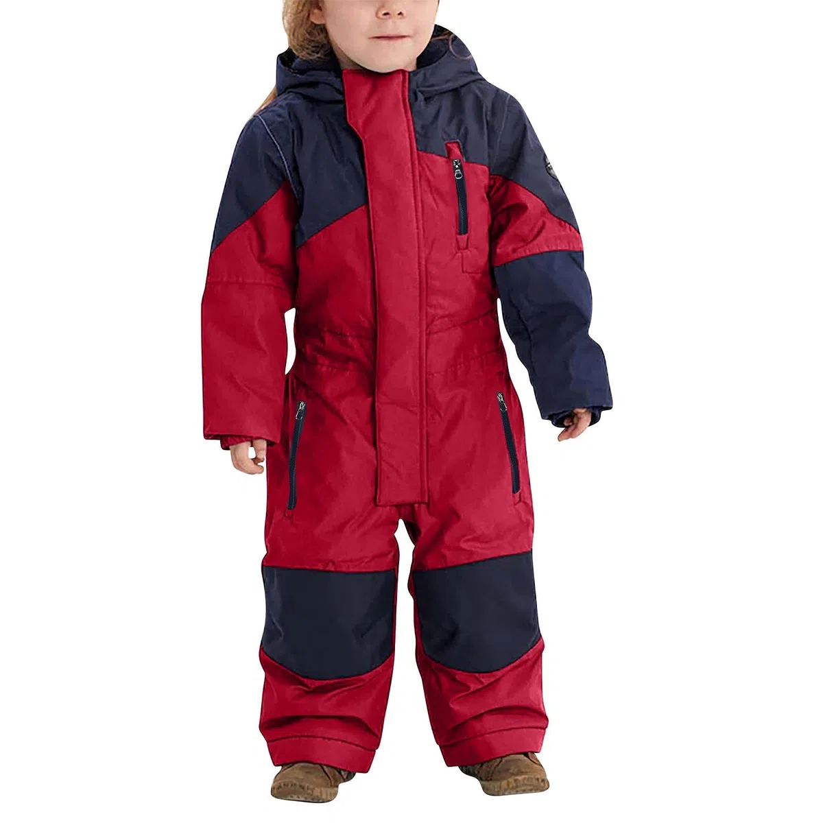 Generisch Tuta da neve per ragazze e ragazzi, impermeabile, antivento, per bambini, tuta da sci, tuta invernale calda, per sport all'aria aperta, abbigliamento da sci