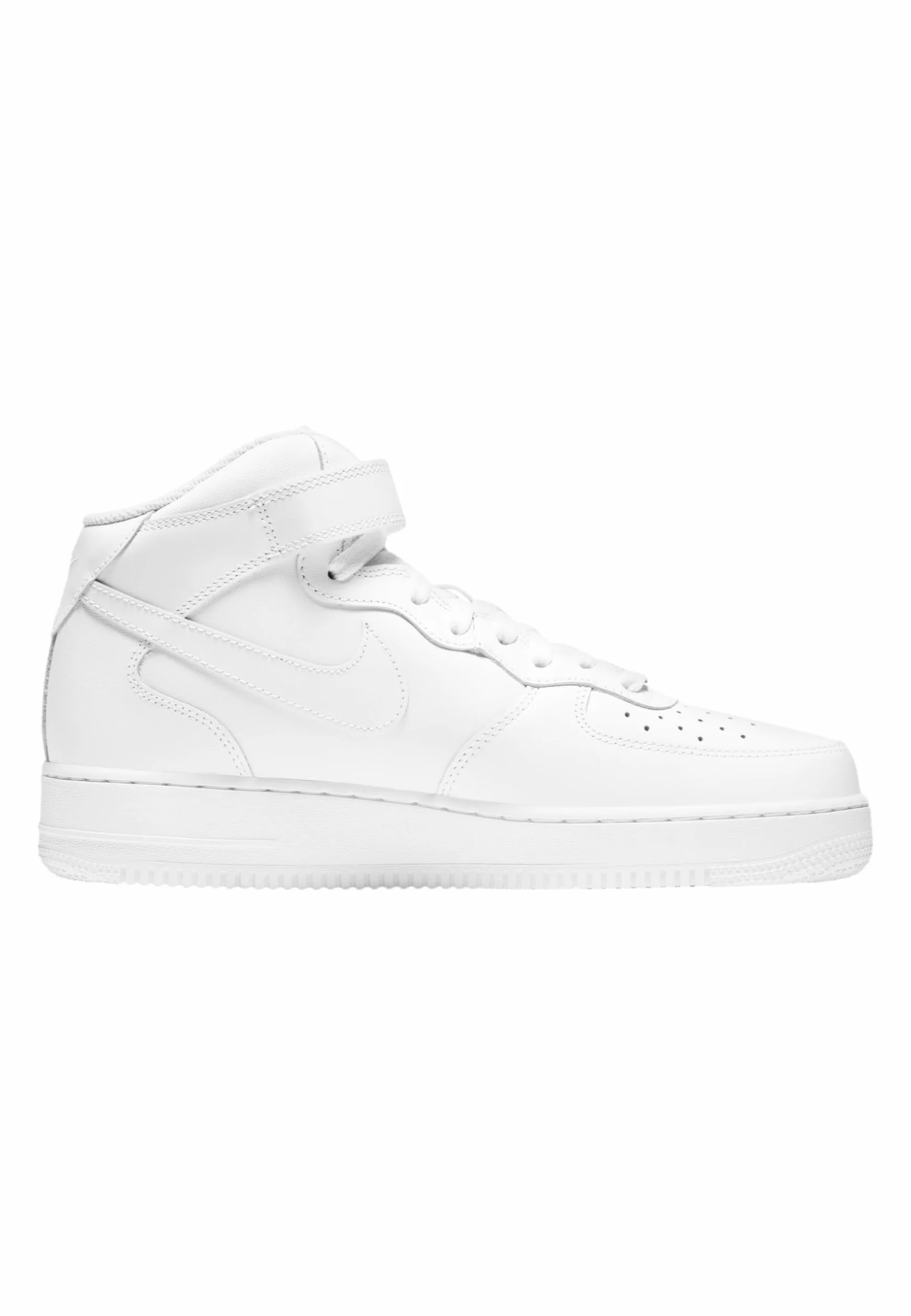 Nike CW2289-111 Air Force 1 Mid '07 Uomo, White/White EU 40
