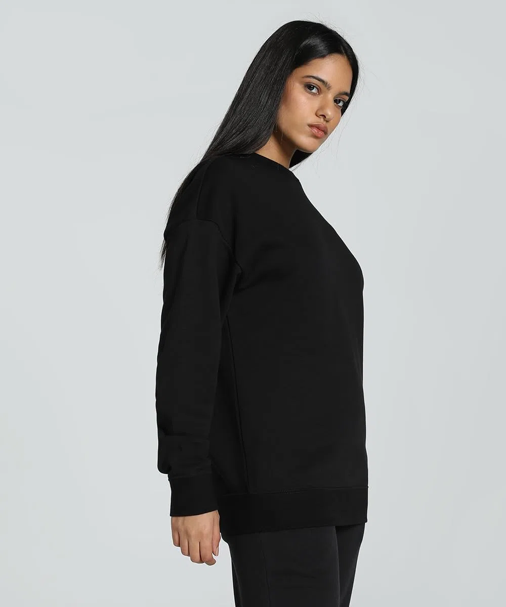 Puma Ess Small No. 1 Logo Relaxed Crew TR Felpa con Cappuccio Bambine e Ragazze (Pacco da 1)