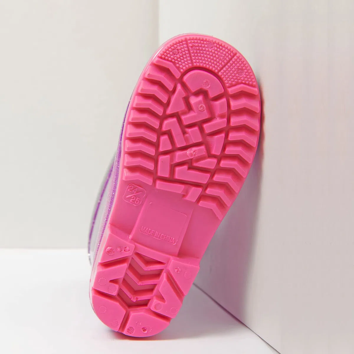 PERLETTI Stivali Pioggia da Bambina con Unicorno Rosa - Stivaletti Impermeabili per Bambine con Baby Unicorn e Glitter - Galosce in PVC e Suola Antiscivolo con Bordo Riflettente - Cool Kids
