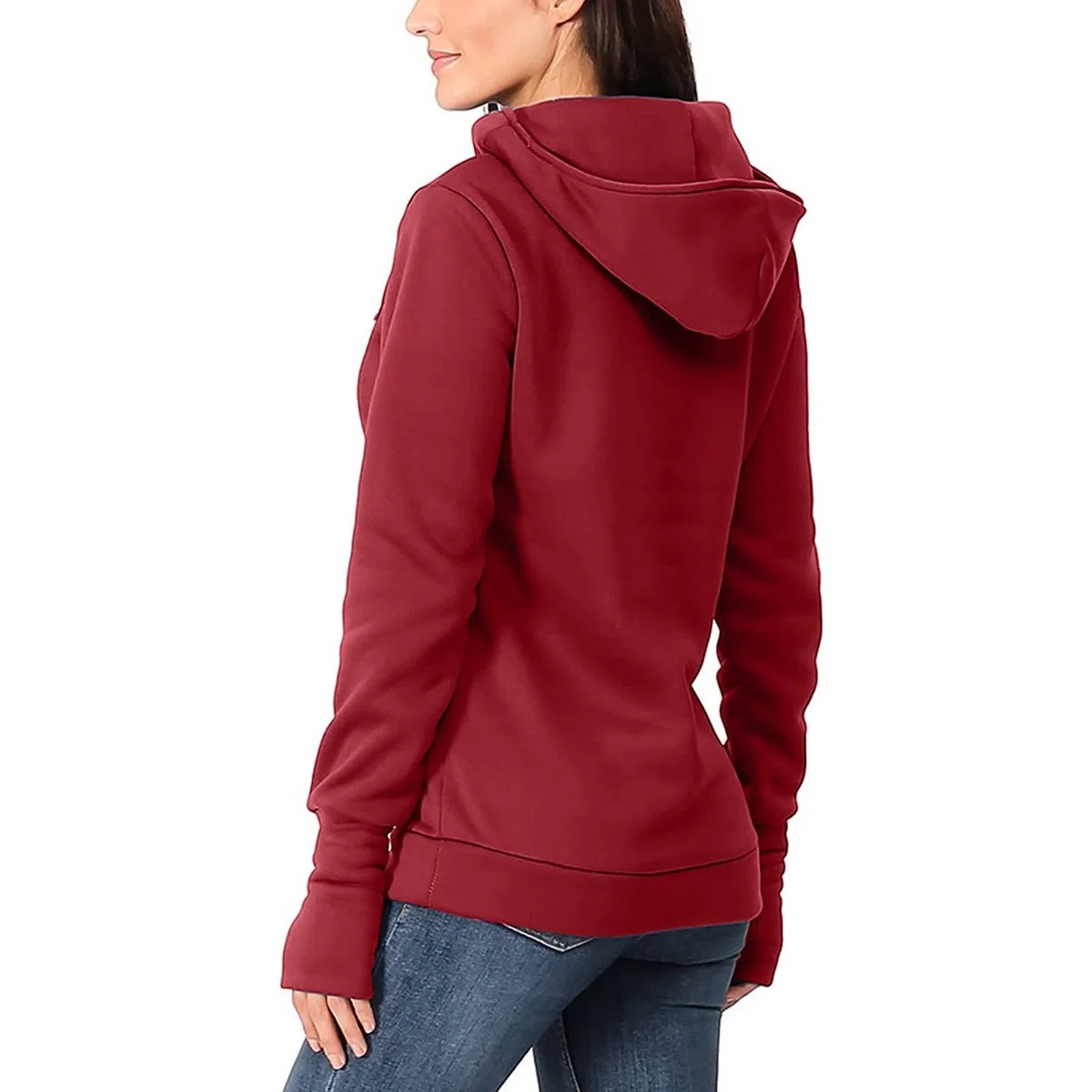 Generisch Maglione premaman da donna con maniche lunghe e cappuccio per l'allattamento, felpe e tessuti gravidanza vestito invernale