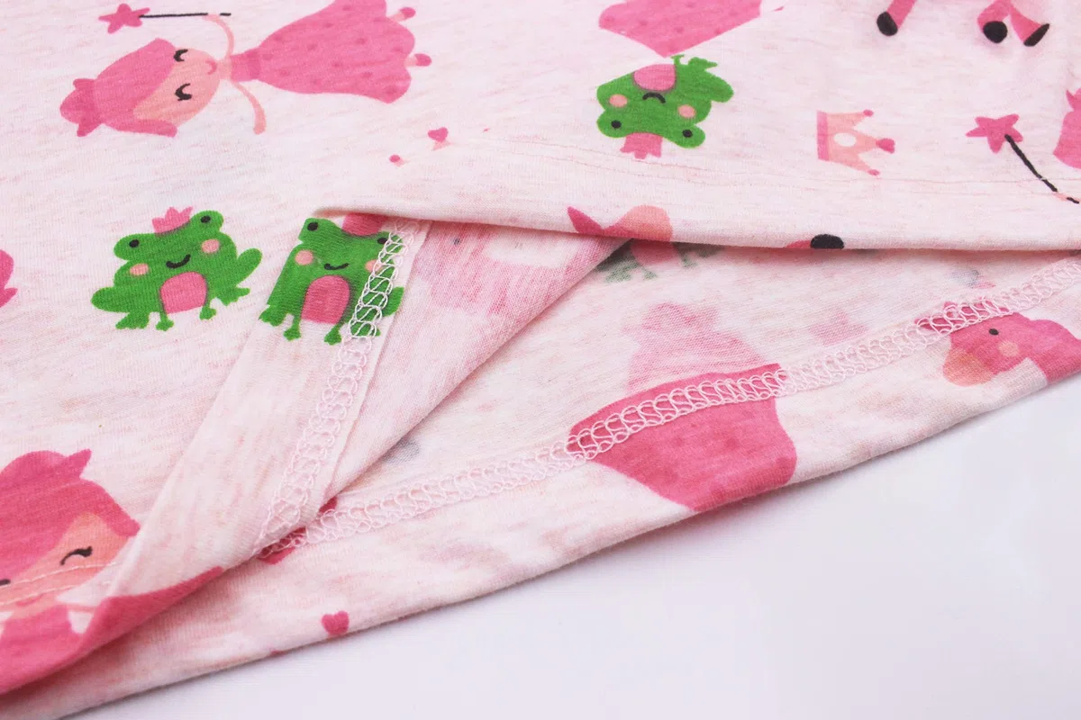Camicie da notte per ragazze, vestito per bambini, camicia da notte con unicorno, confezione da 2, 3-10 anni