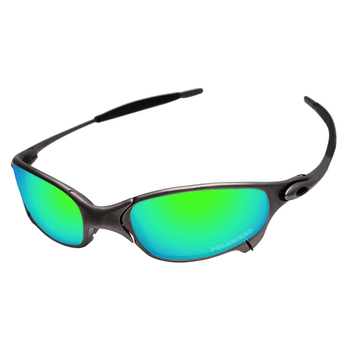 Sostituzione lenti & Kit gomma per Oakley Juliet, Verde bluastro - Polarizzato, Taglia unica