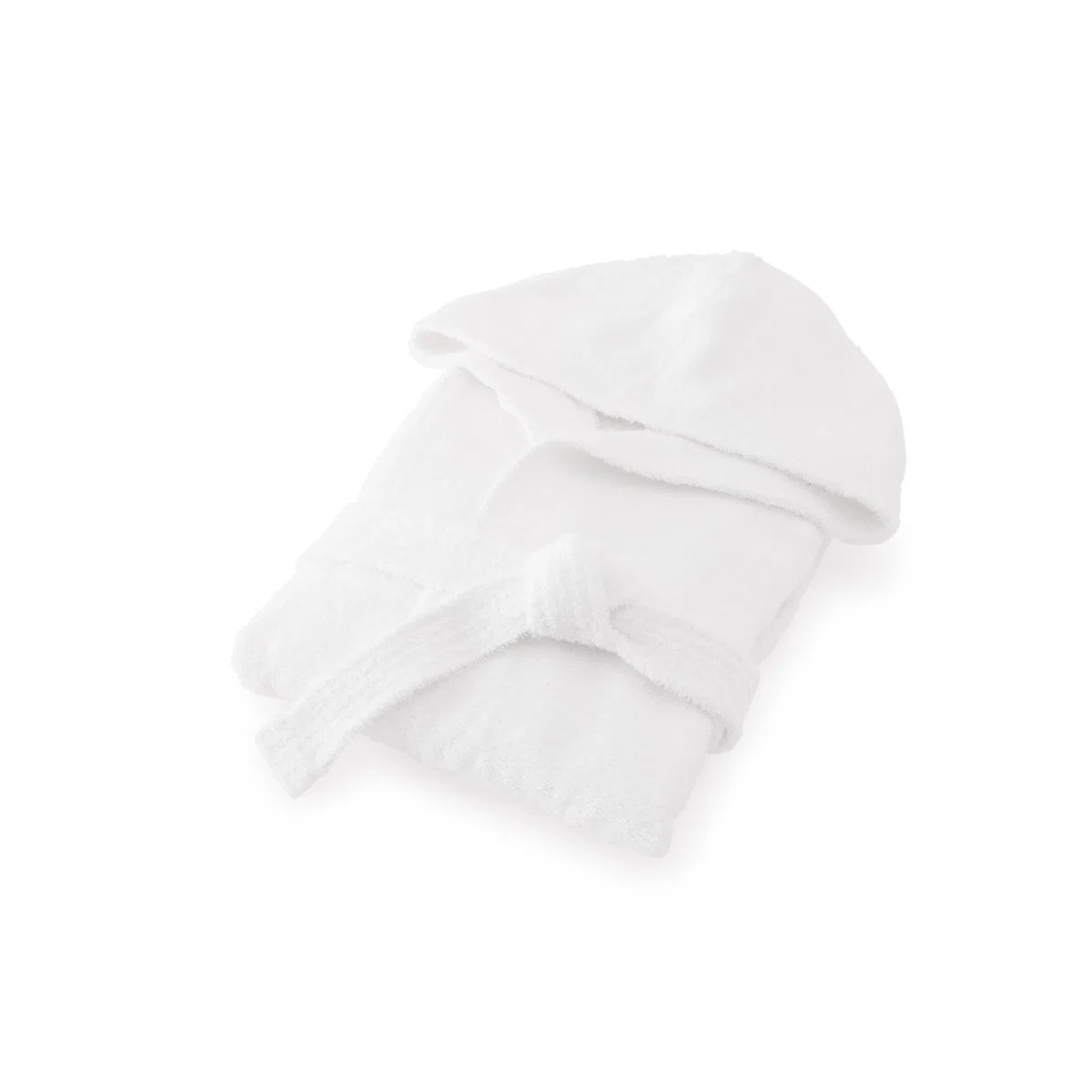 Bassetti Accappatoio Junior Con Cappuccio, 100% Cotone, Bambino, Bambina, Unisex, In Spugna Morbido Assorbente Resistente E Lavabile In Lavatrice