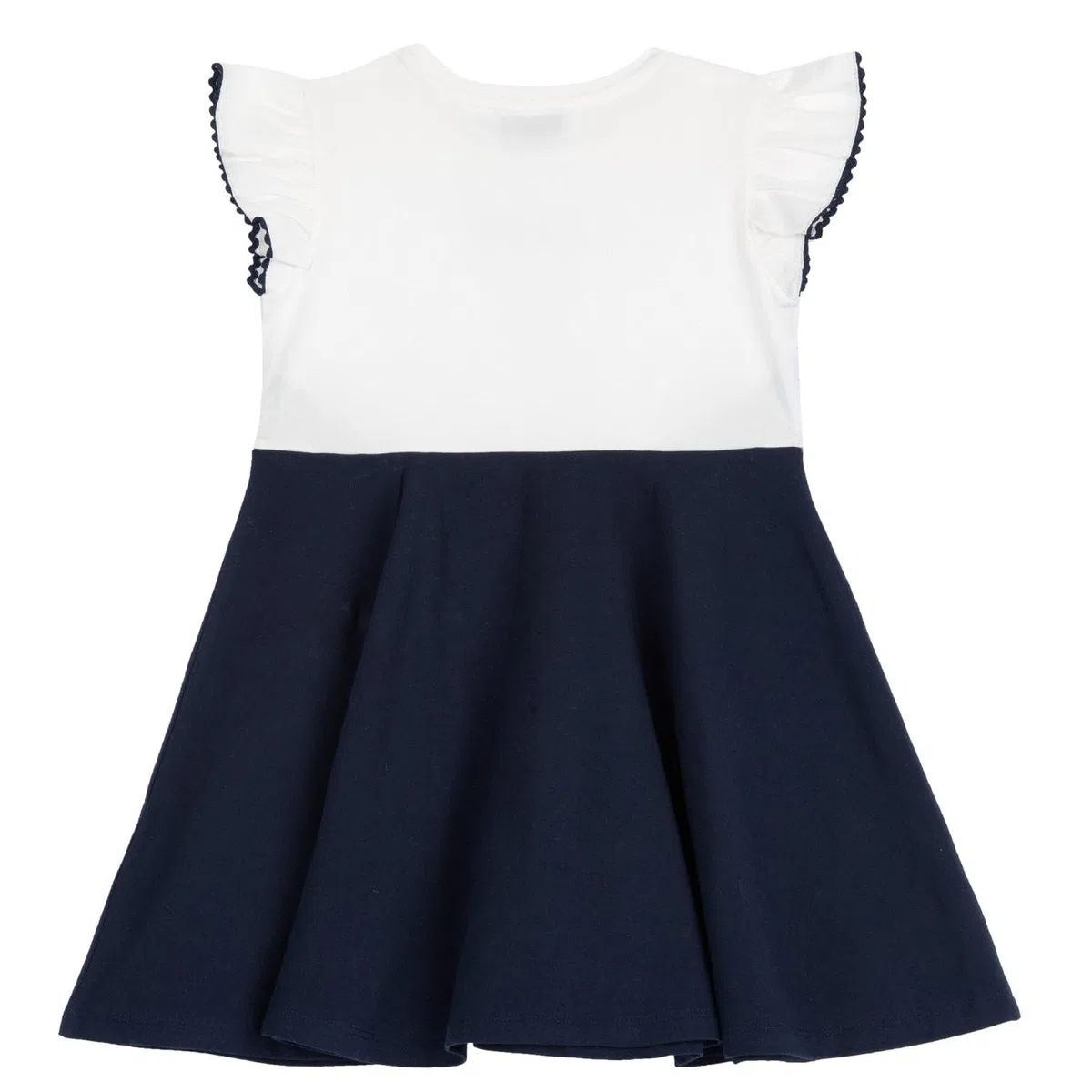 Chicco, Vestito Bambina, Vestito Elegante a Maniche Corte, in Cotone Leggero, Ideale Come Abito Cerimonia, Abbigliamento Bambina, Designed in Italy