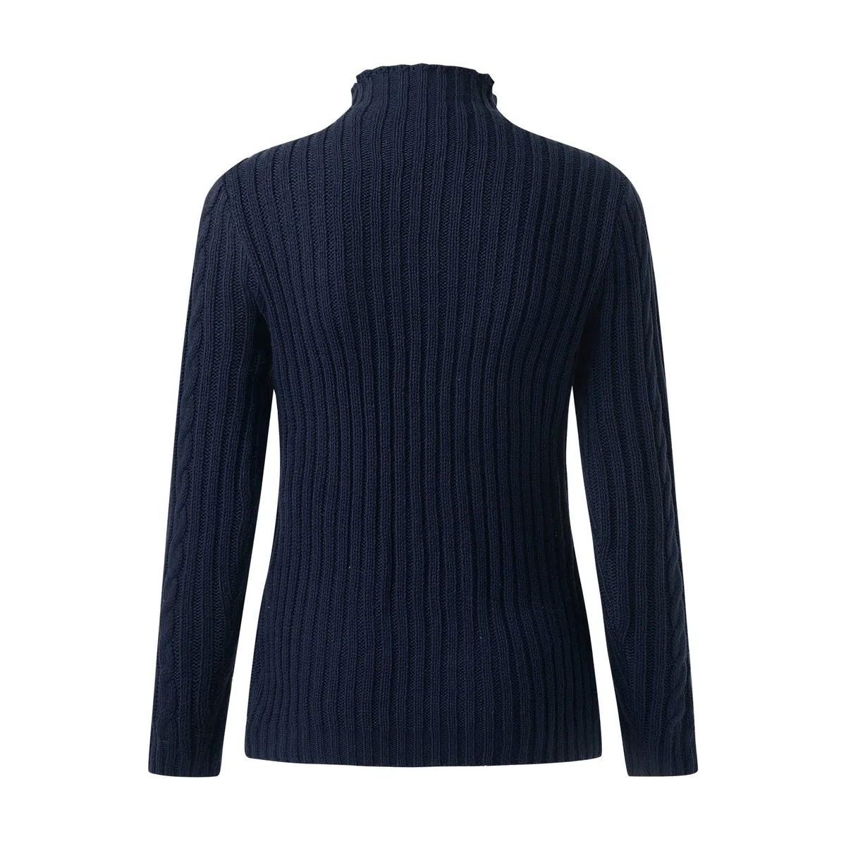 Felpa da donna con collo a lupetto camicetta di base top dolcevita maglione da donna invernale in lana lavorata a maglia inferiore femminile a maniche lunghe pullover allentato spesso per allenamento