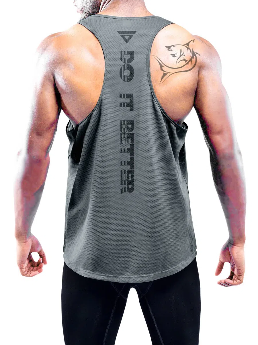 Boyzn Confezione da 3 canottiere da uomo, estive, senza maniche, traspiranti, per palestra, allenamento, palestra, bodybuilding, senza maniche