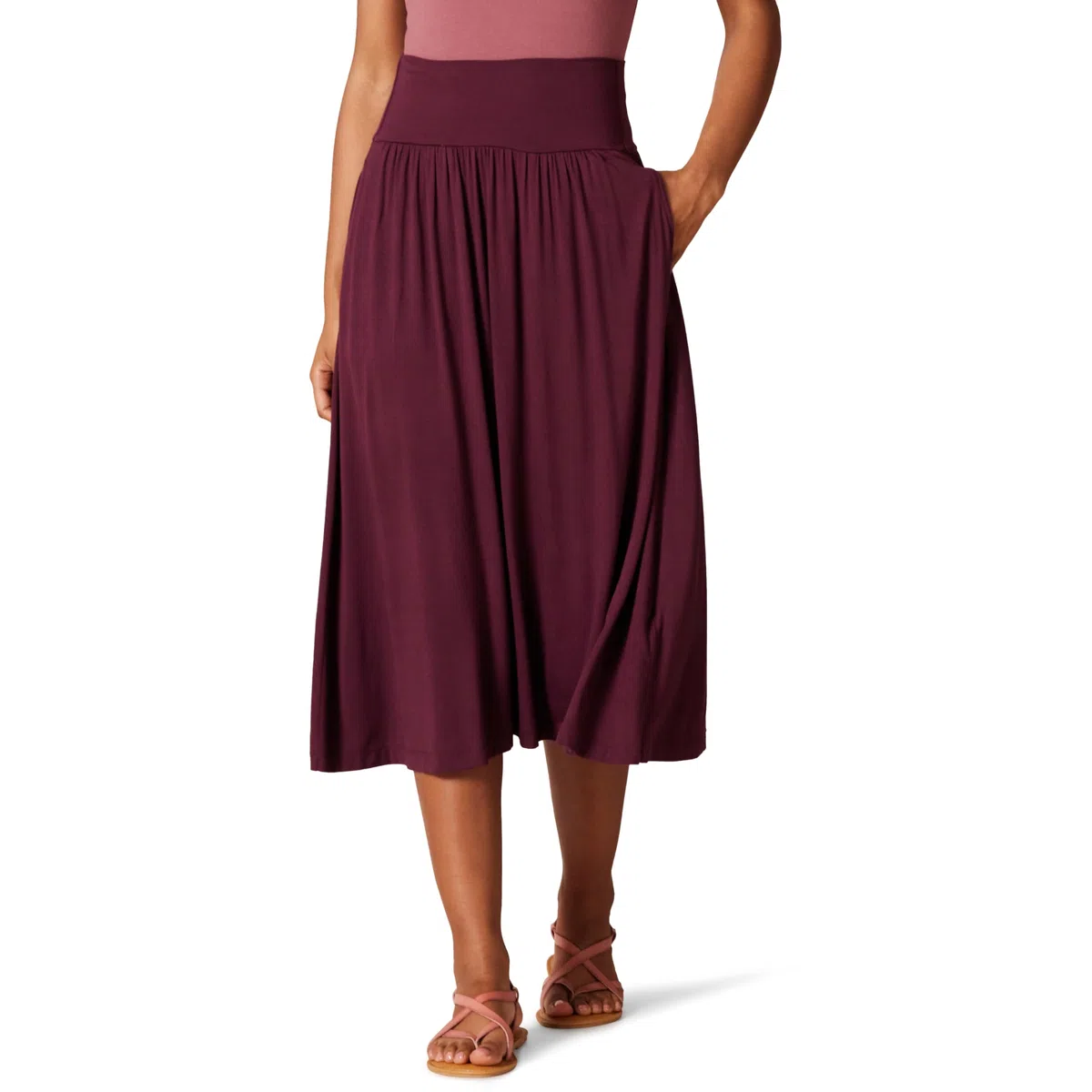 Amazon Essentials Longuette Pull-on in Jersey Donna