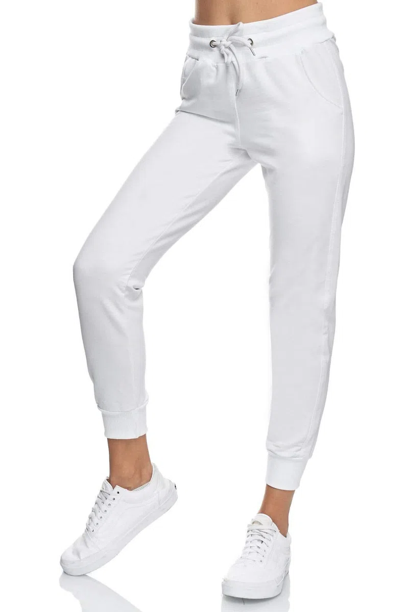 Smith & Solo Pantaloni della Tuta Donna, Pantaloni Sportivi Donna in Cotone, Pantaloni Estivi Donna Slim Fit per Yoga e Fitness, Pantaloni da Donna Moderni e Comodi a Vita Alta