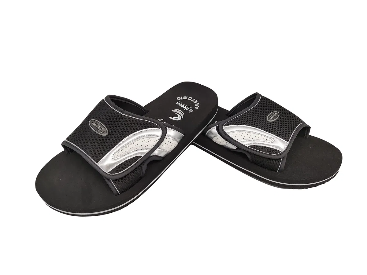 DeFonseca Originale Modello Amalfi Ciabatte Pantofole Uomo Strappo Suola Anatomica Fondo AntiGraffio per Casa Giardino Spiaggia Doccia qualità Italiana