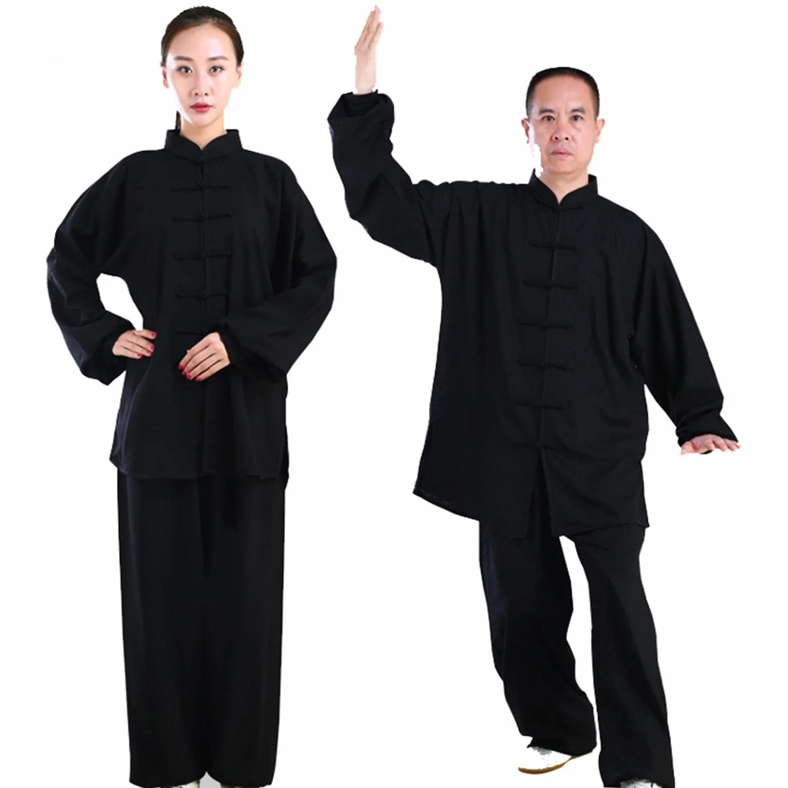 Uomo Kung Fu Abbigliamento Arti Marziali Uniforme Donne Tai Chi Uniforme Costume Meditazione Cinese Tradizionali Uniformi Wing Chun